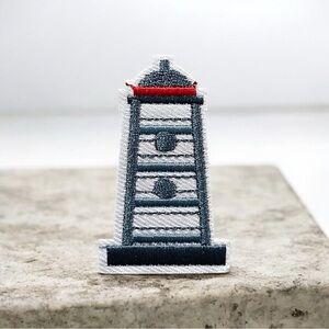 Coastal Lighthouse Embroidered Patch